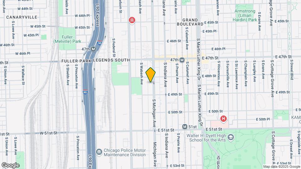 4820 S Michigan Ave Mapa y Detalles de la Ubicación