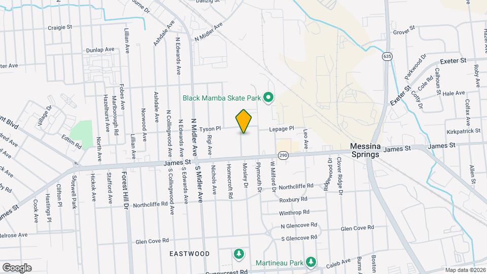 142-44 Lynwood Ave Mapa y Detalles de la Ubicación