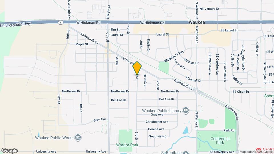 627 3rd St Map and Location Details