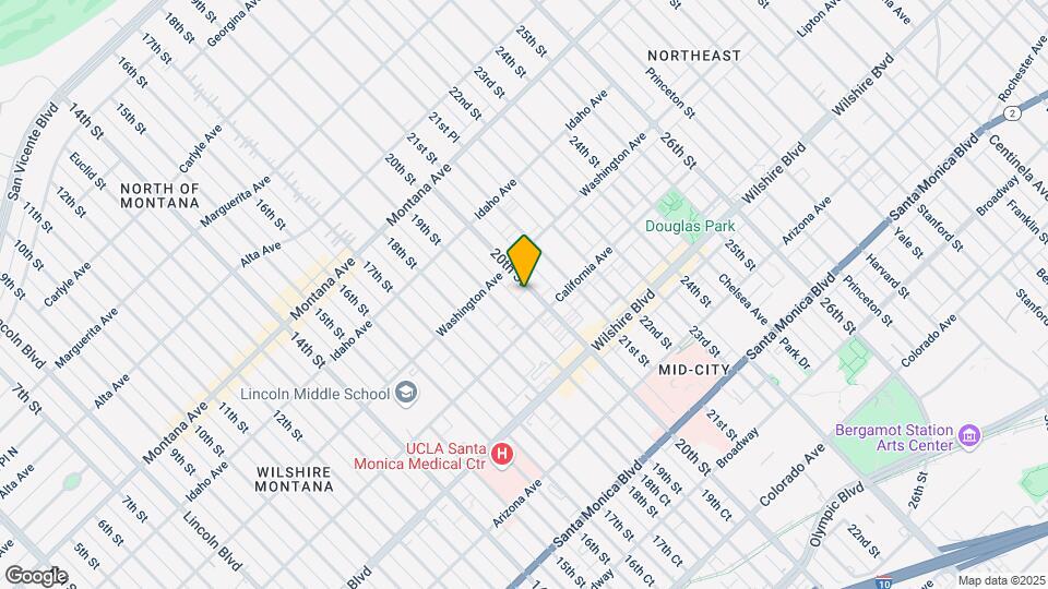 1034 20th St Mapa y Detalles de la Ubicación