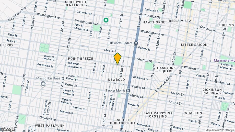 1524 Reed St Map and Location Details