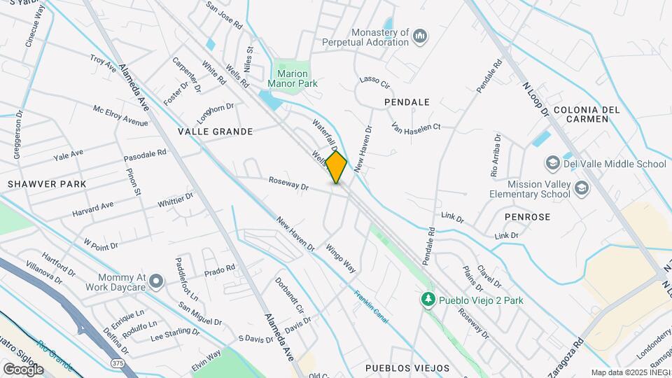 8491 Roseway Dr Map and Location Details