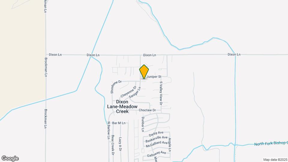 2325 Shoshone Dr Map and Location Details