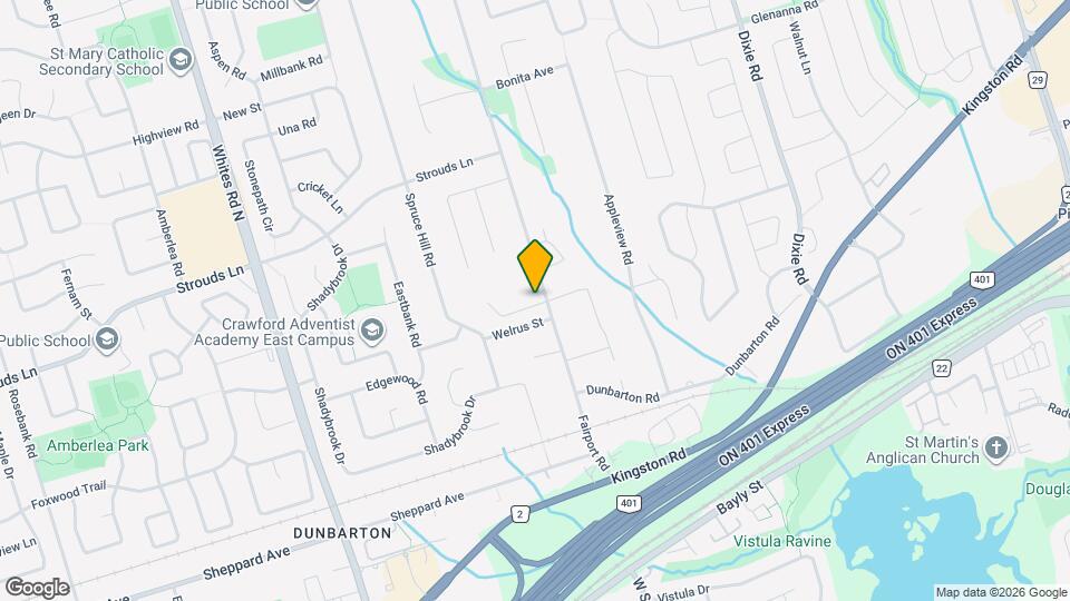 1784 Fairport Rd Map and Location Details