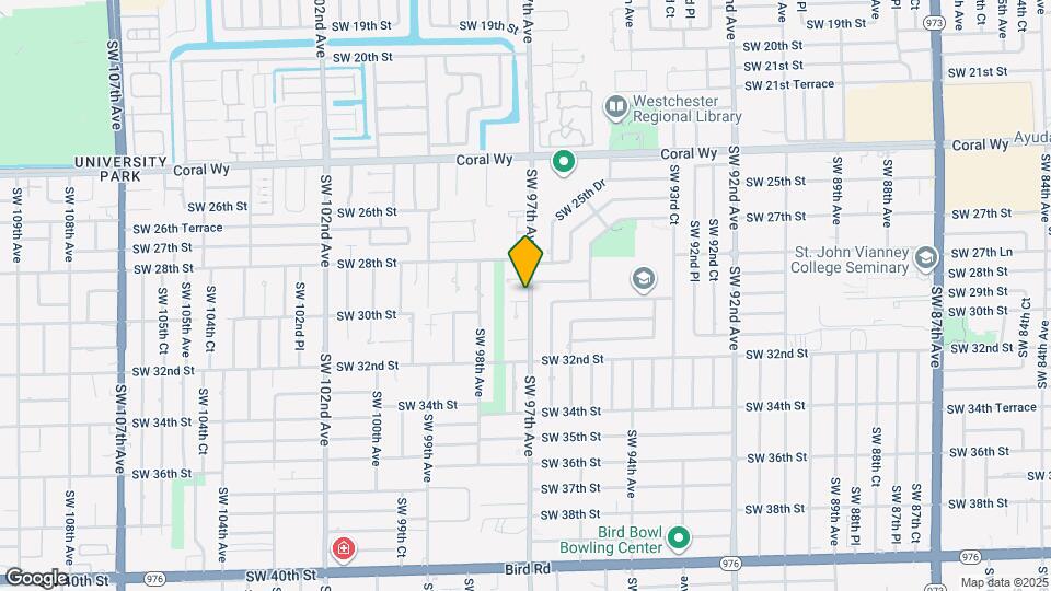 9701 SW 30th St Map and Location Details