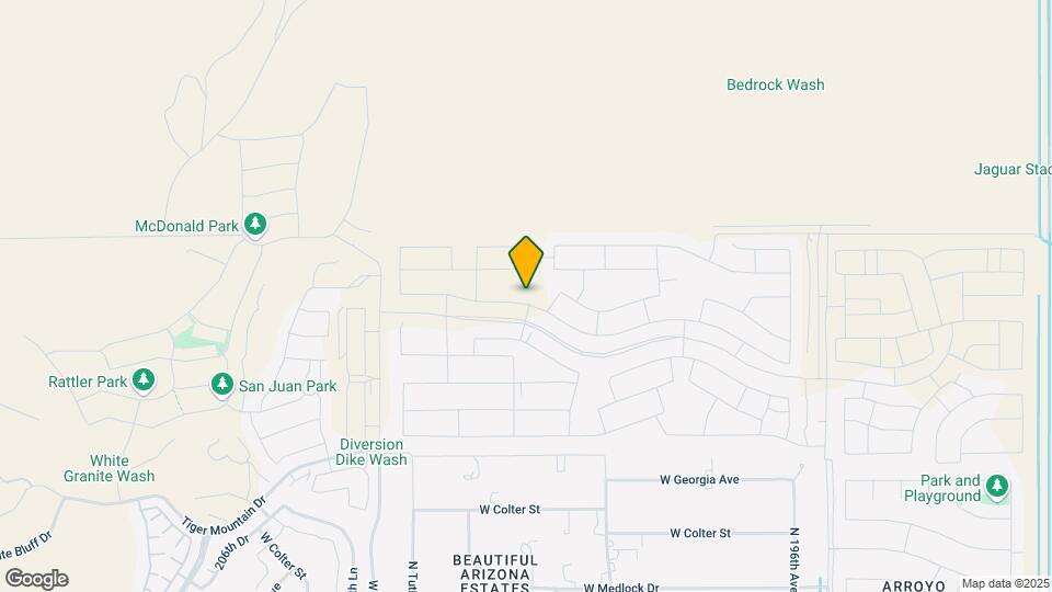 20004 W Badgett Ln, Unit Private Bedroom Map and Location Details