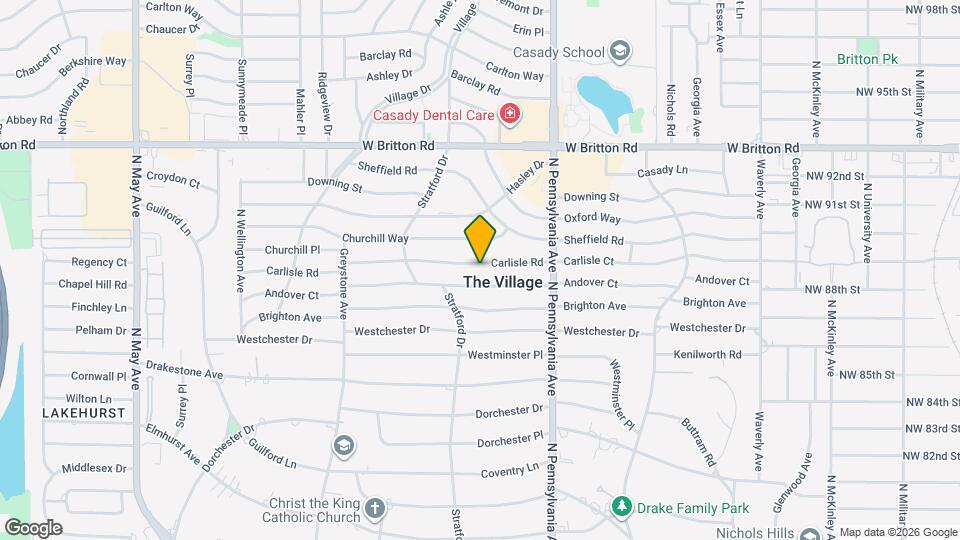 1732 Carlisle Rd Map and Location Details