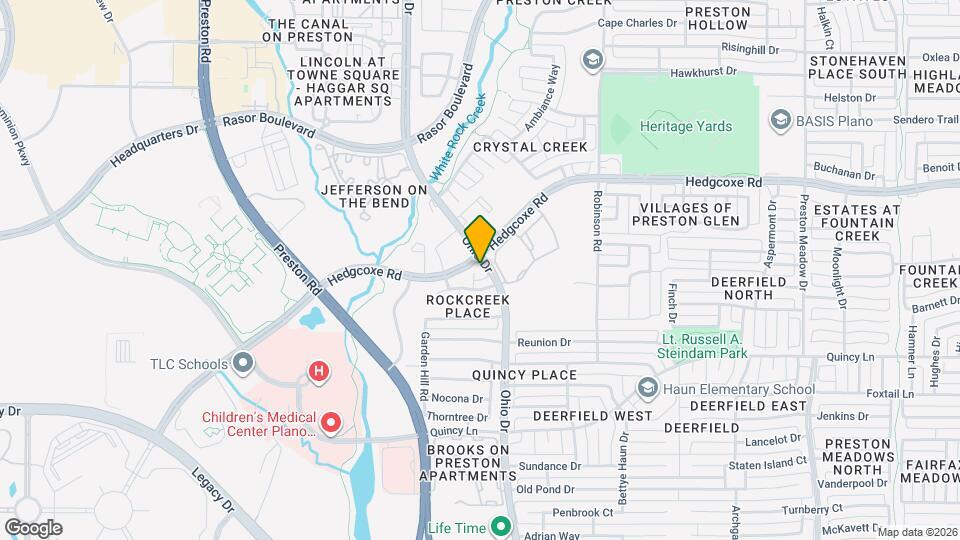 7816 Creekway Ct Map and Location Details