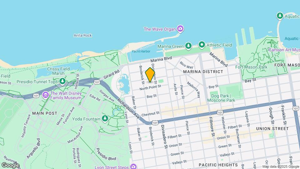 2240 North Point St Mapa y Detalles de la Ubicación