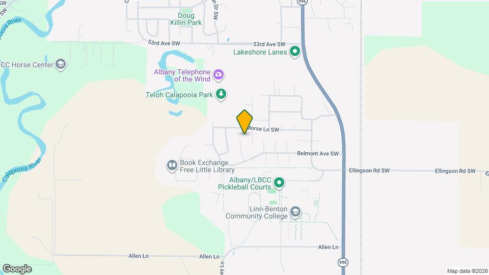 6115 Piedmont Pl SW Map and Location Details