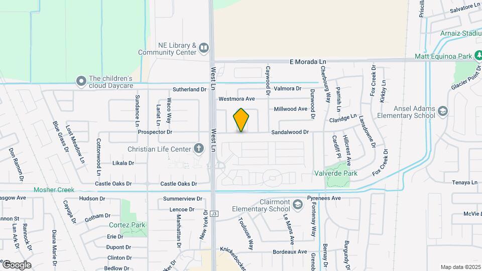 1716 Sandalwood Dr Map and Location Details