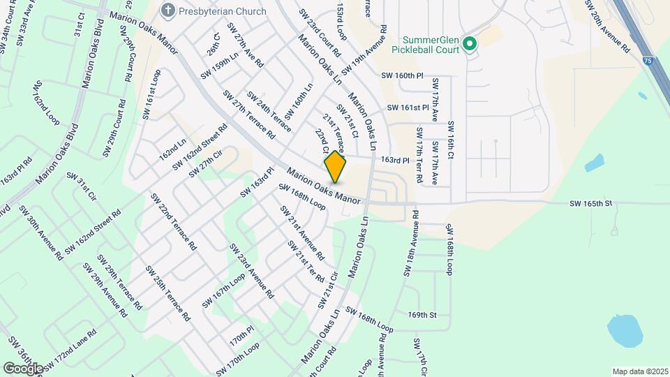 16443 SW 21st Terrace Rd Map and Location Details