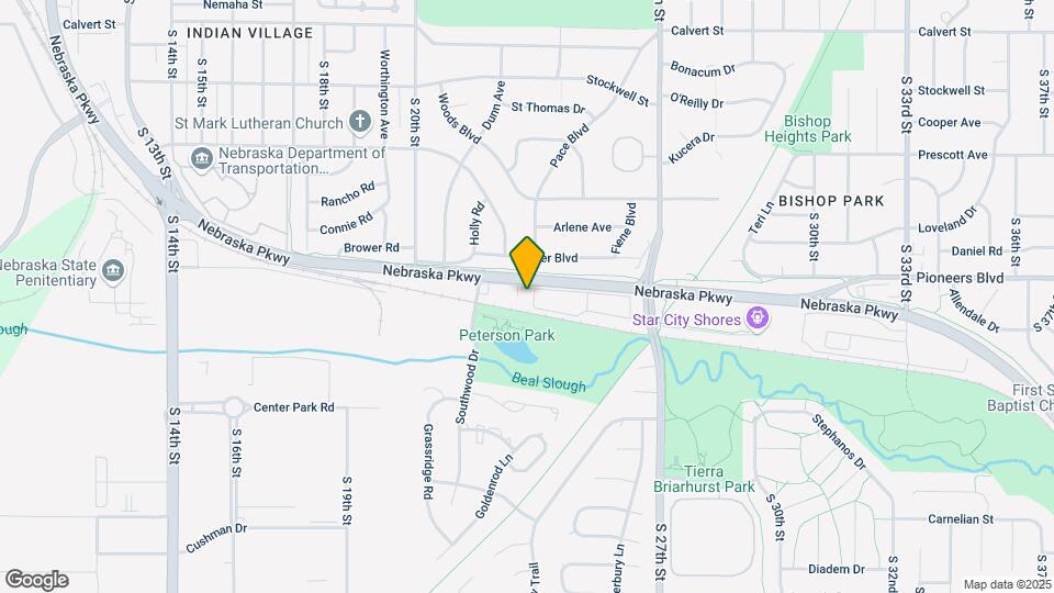 Southwood Village Apartments Map and Location Details