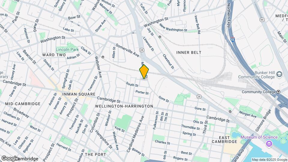 9B Ward St, Unit 402 Map and Location Details