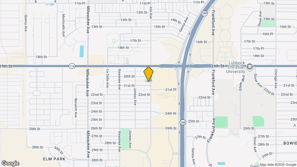 6102 21st St Map and Location Details