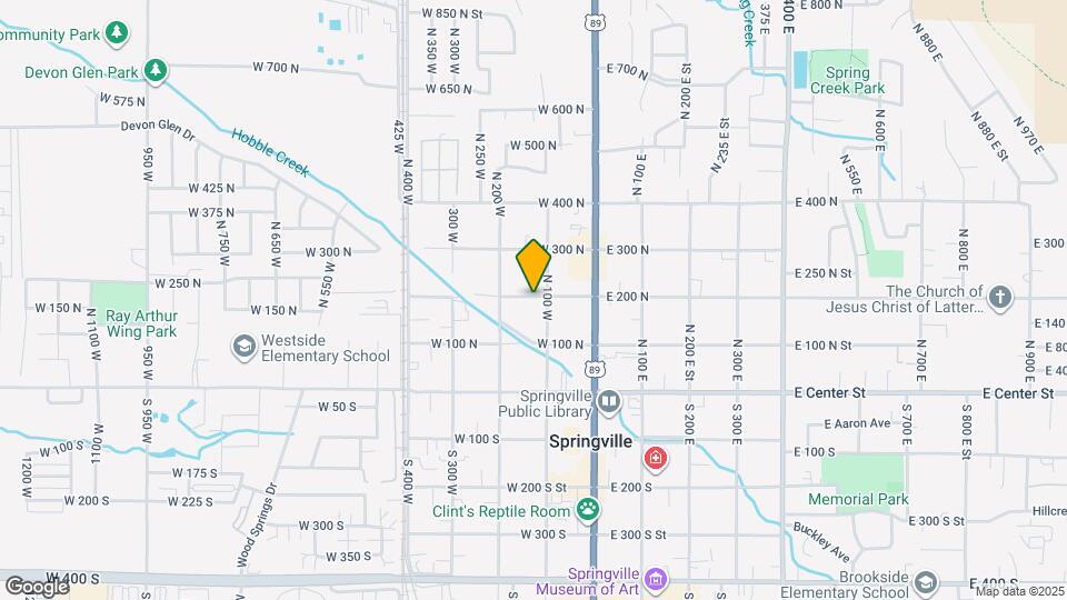 129-137 W 200 N St Map and Location Details