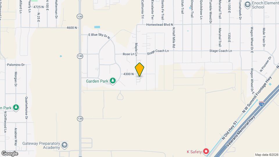 4282 Maple Ln Map and Location Details