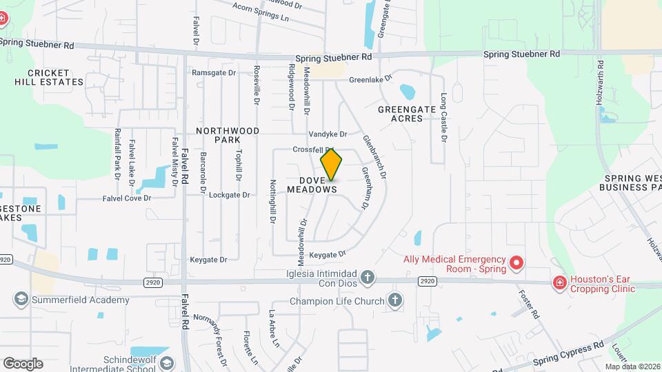 3311 Hartfield Ln Map and Location Details