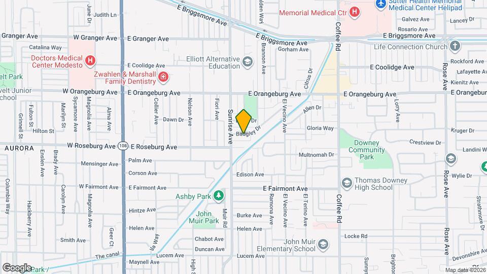 720 Badgley Dr Map and Location Details