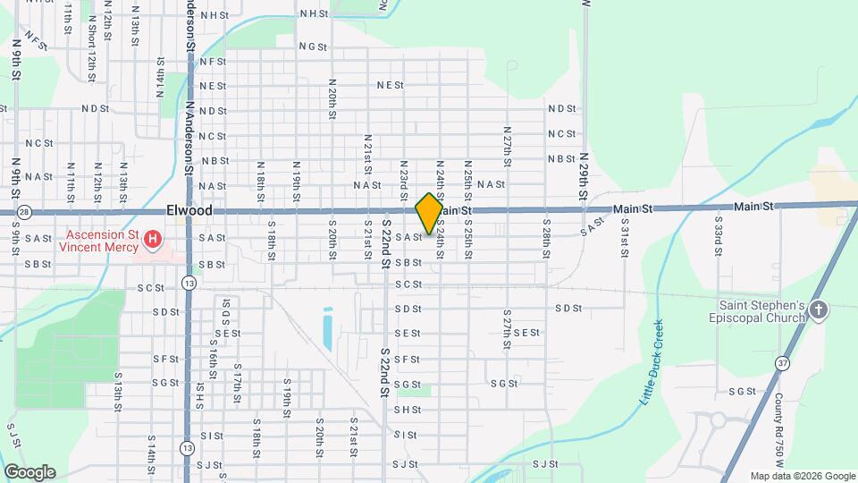 2321 S A St Mapa y Detalles de la Ubicación