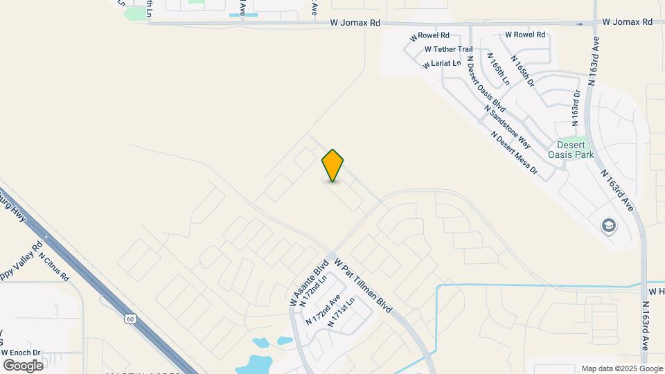 17356 W Smoketree Dr Map and Location Details