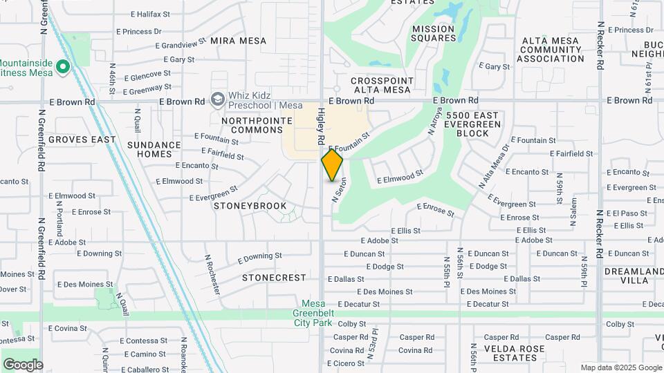 5211 E Elmwood Cir Map and Location Details