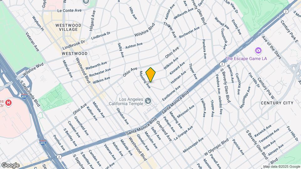 10691 Holman Ave Mapa y Detalles de la Ubicación
