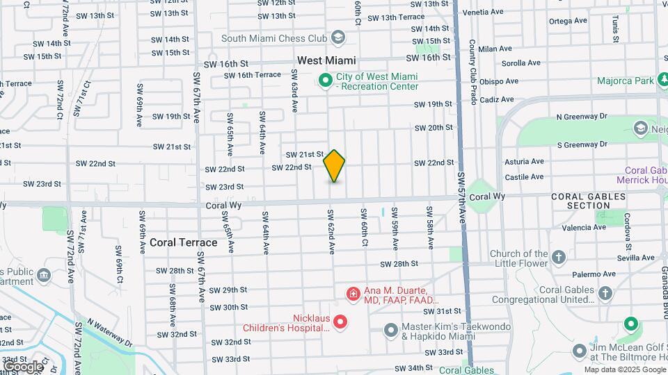 2309 SW 62nd Ave Mapa y Detalles de la Ubicación