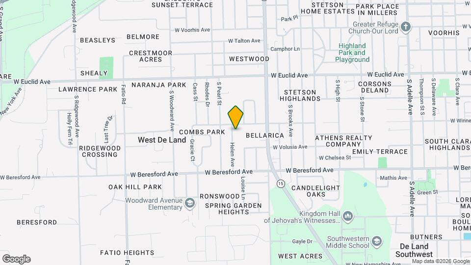 731 Helen Ave Map and Location Details