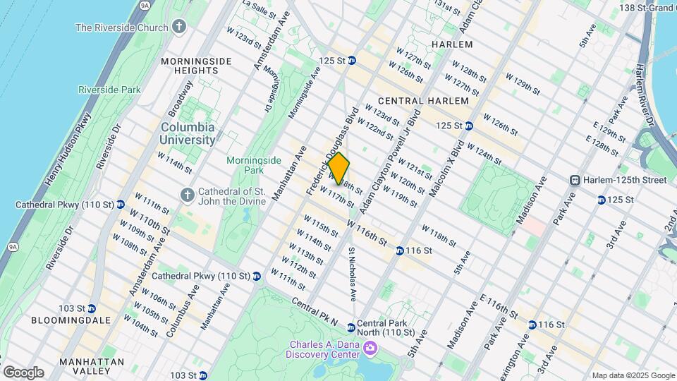 251 West 117th Street Map and Location Details