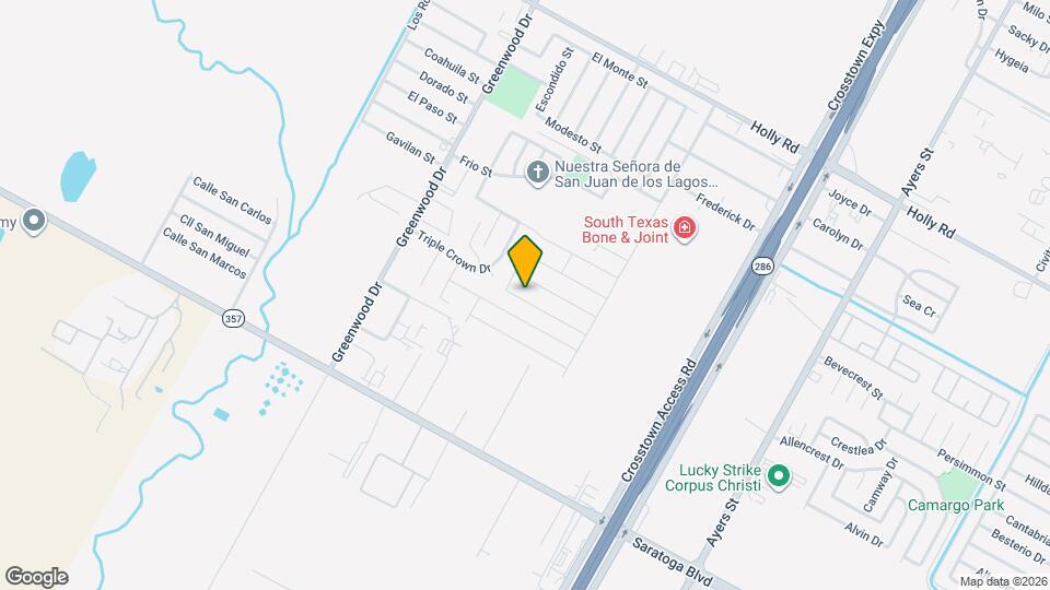 1818 Secretariat Dr Map and Location Details