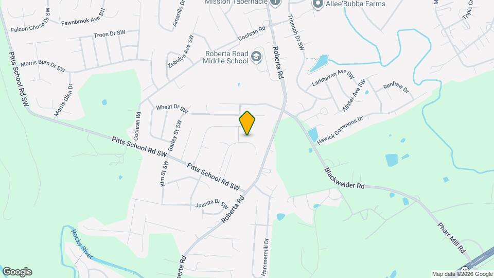 5381 Roberta Crossing Dr Map and Location Details