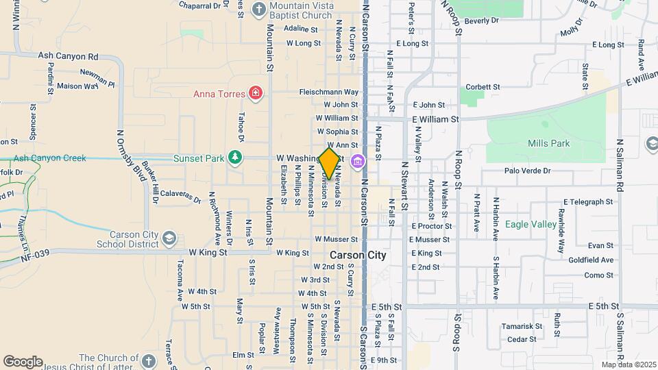 309 W Robinson St Map and Location Details