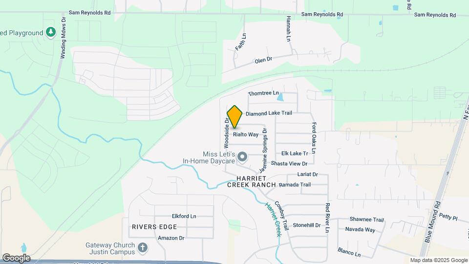 1613 Rialto Way Map and Location Details