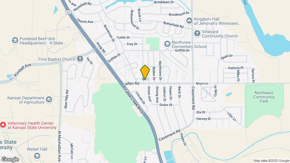 2102 Sloan St Map and Location Details