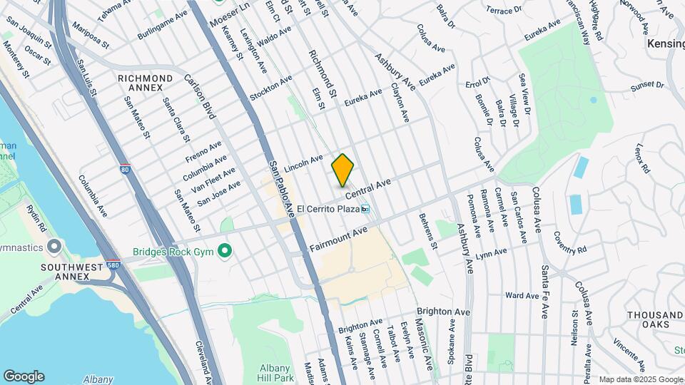 6617 Central Ave Mapa y Detalles de la Ubicación