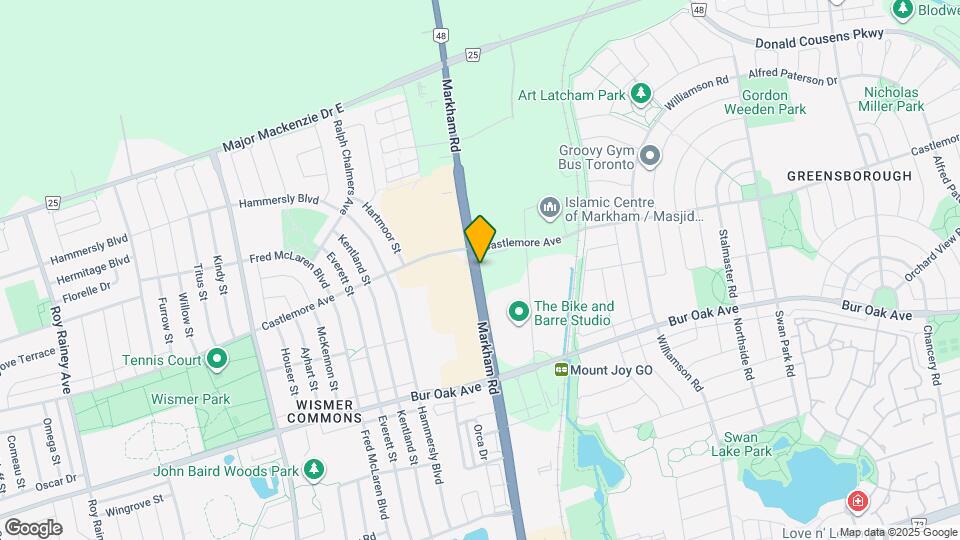 9763 Markham Rd Map and Location Details