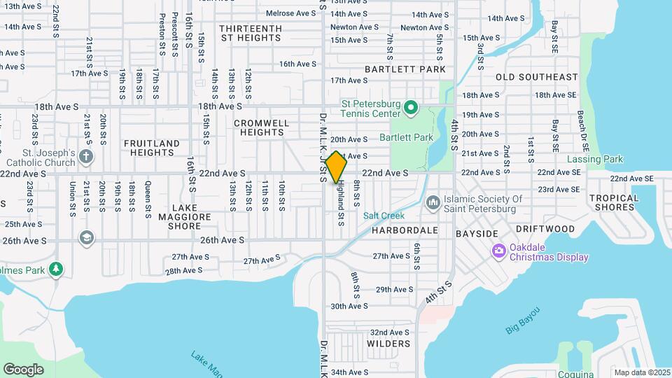 2227 Highland St S Map and Location Details