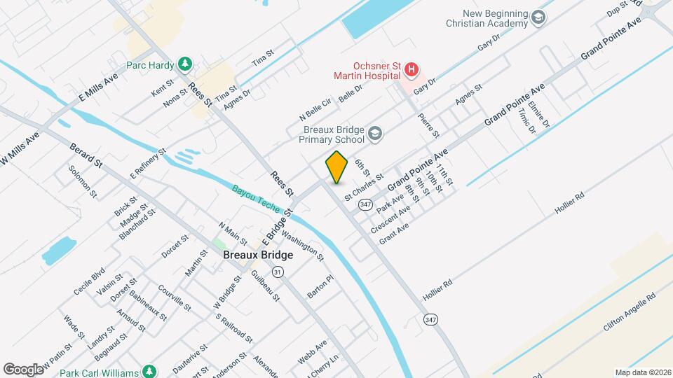 117 S Poydras St Map and Location Details