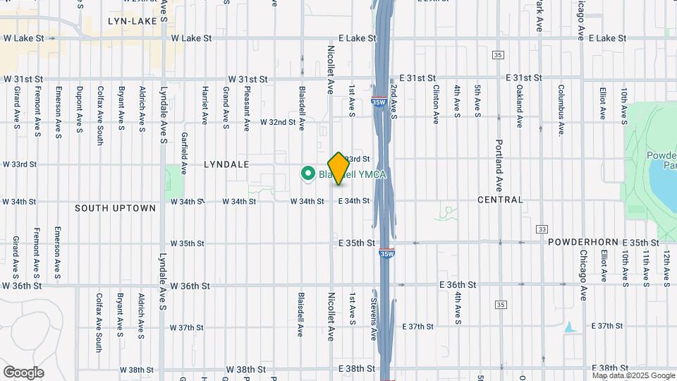 3341 Nicollet Ave Map and Location Details