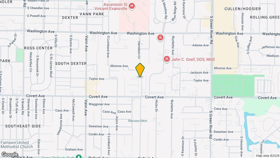 1411 Jeanette Ave Map and Location Details