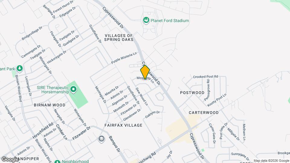 5311 Sweetwind Ln Map and Location Details