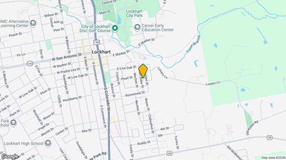 516 San Saba St Map and Location Details