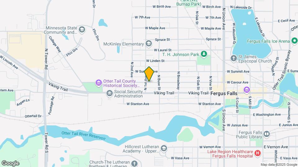 725 W Cavour Ave Map and Location Details