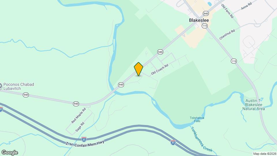 225 Snow Shoe Ln Map and Location Details