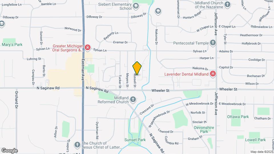 4906 Russell St Map and Location Details