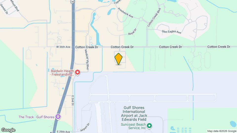 332 Cotton Bay Ct Map and Location Details