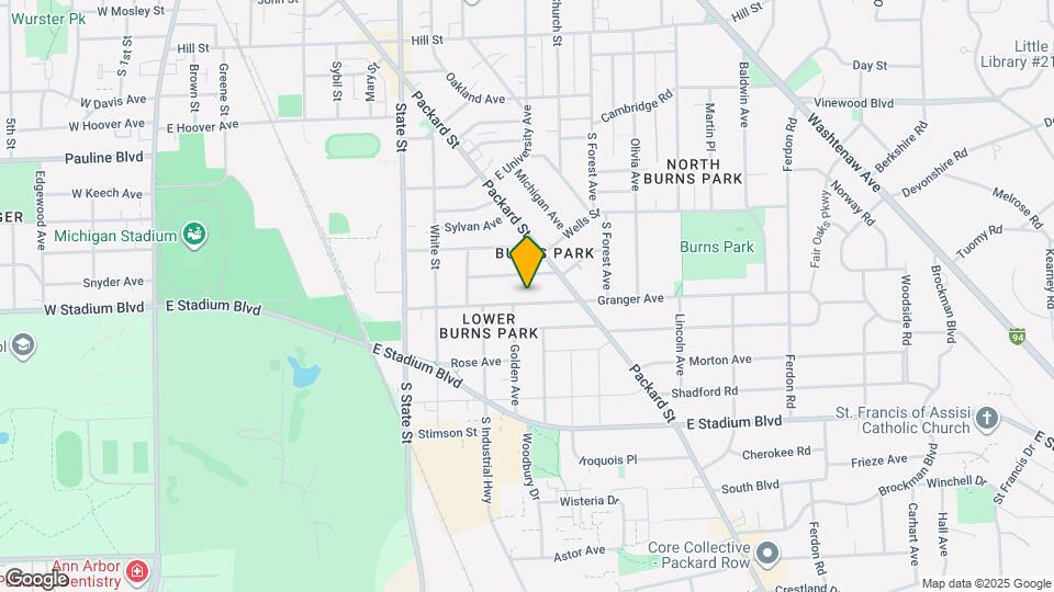 1115 Granger Ave, Unit 1 Mapa y Detalles de la Ubicación