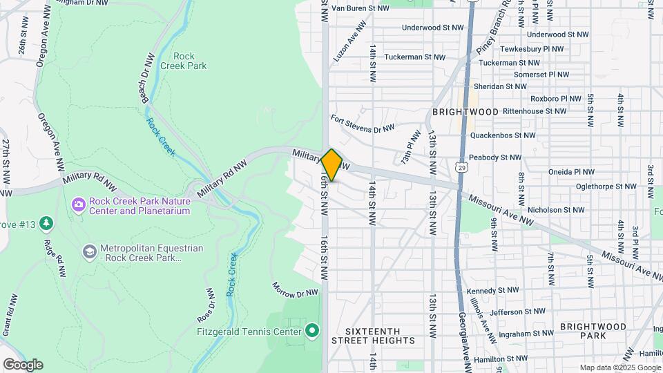 5915 16th St NW Map and Location Details