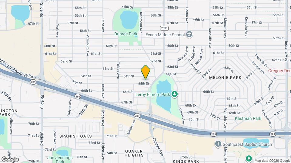 4508 65th St, Unit A Mapa y Detalles de la Ubicación